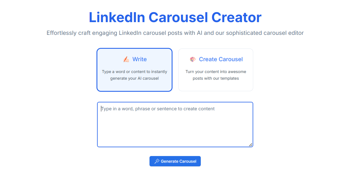 LinkedIn Carousel Maker logo