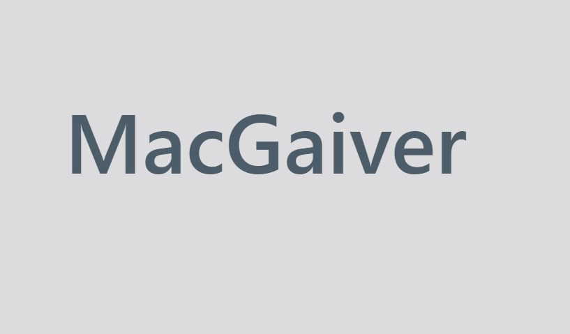 MacGaiver logo