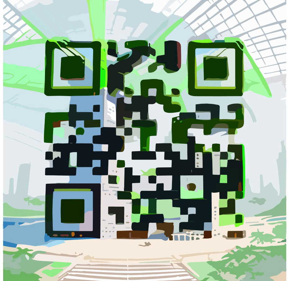 AI-Powered QR code logo