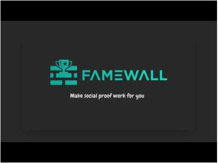 Famewall logo