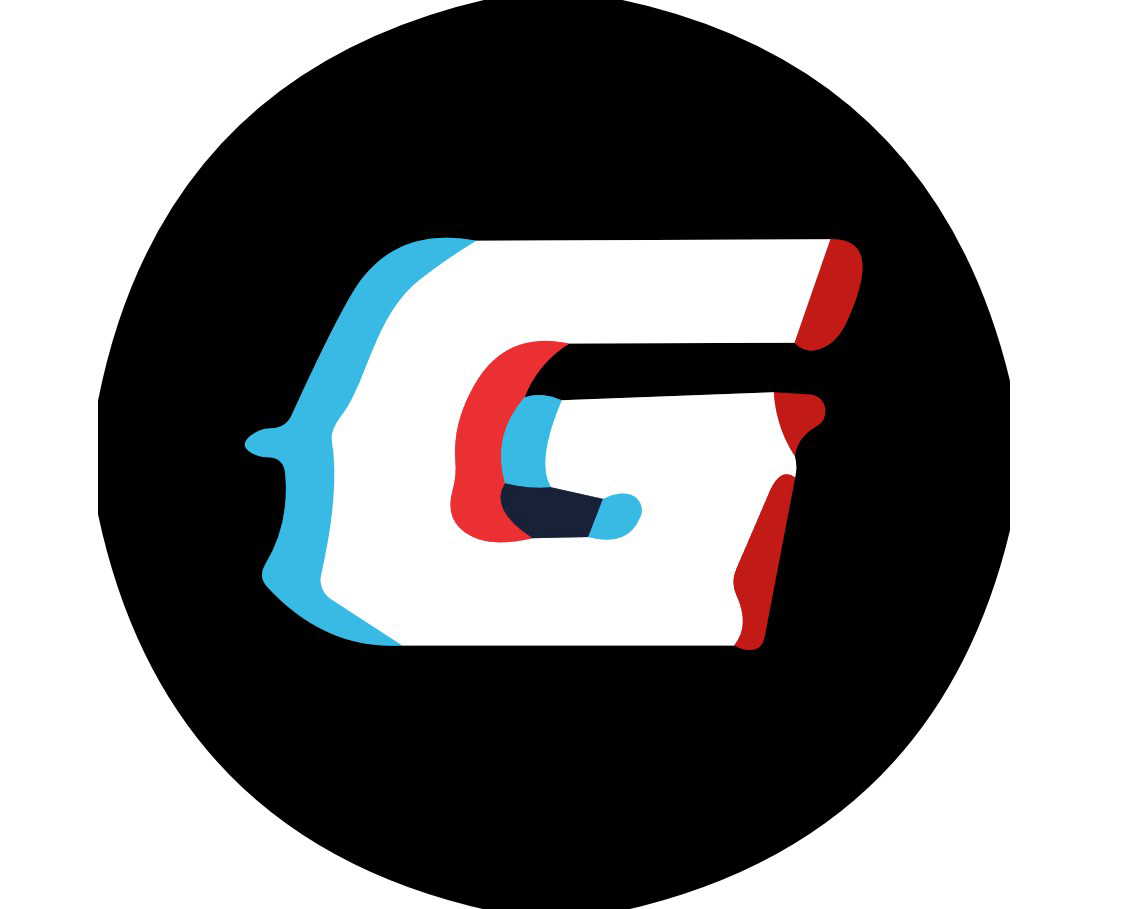 Glitching logo