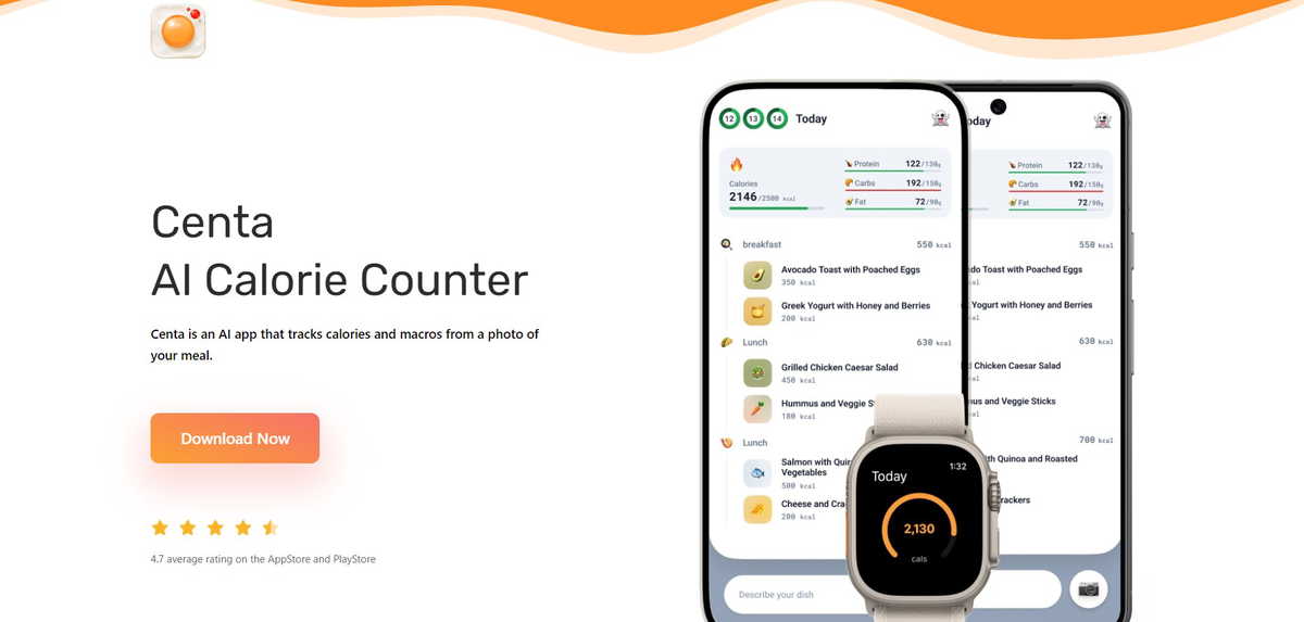 Centa - AI Calorie Counter logo
