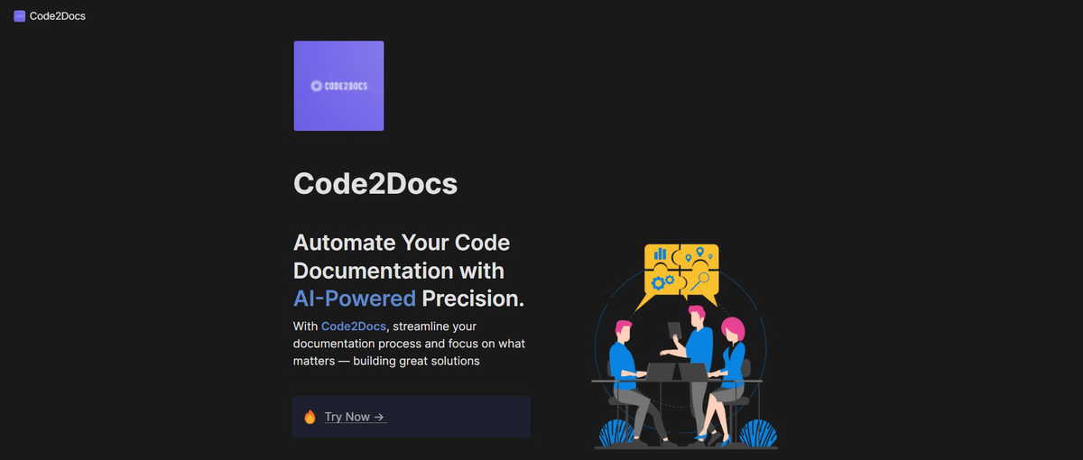 Code2Docs logo