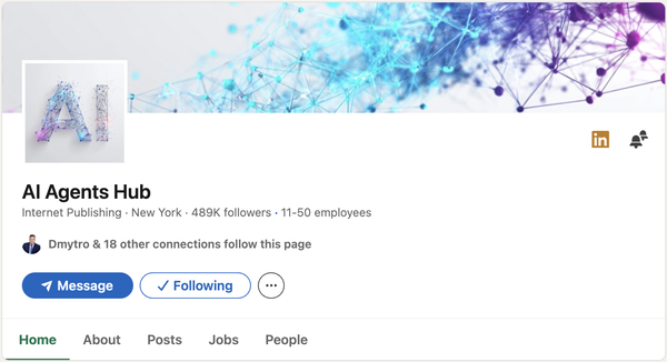 AI Agents Hub - LinkedIn Post-thumbnail