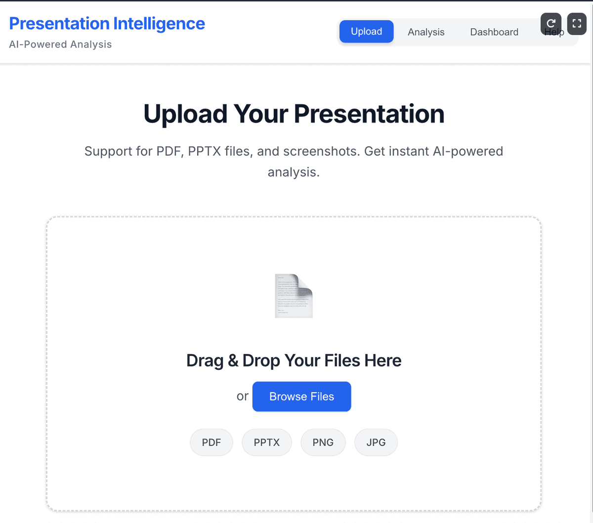 Presentation Intelligence