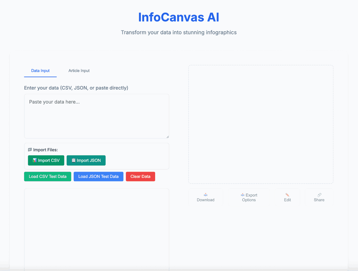 InfoCanvas AI