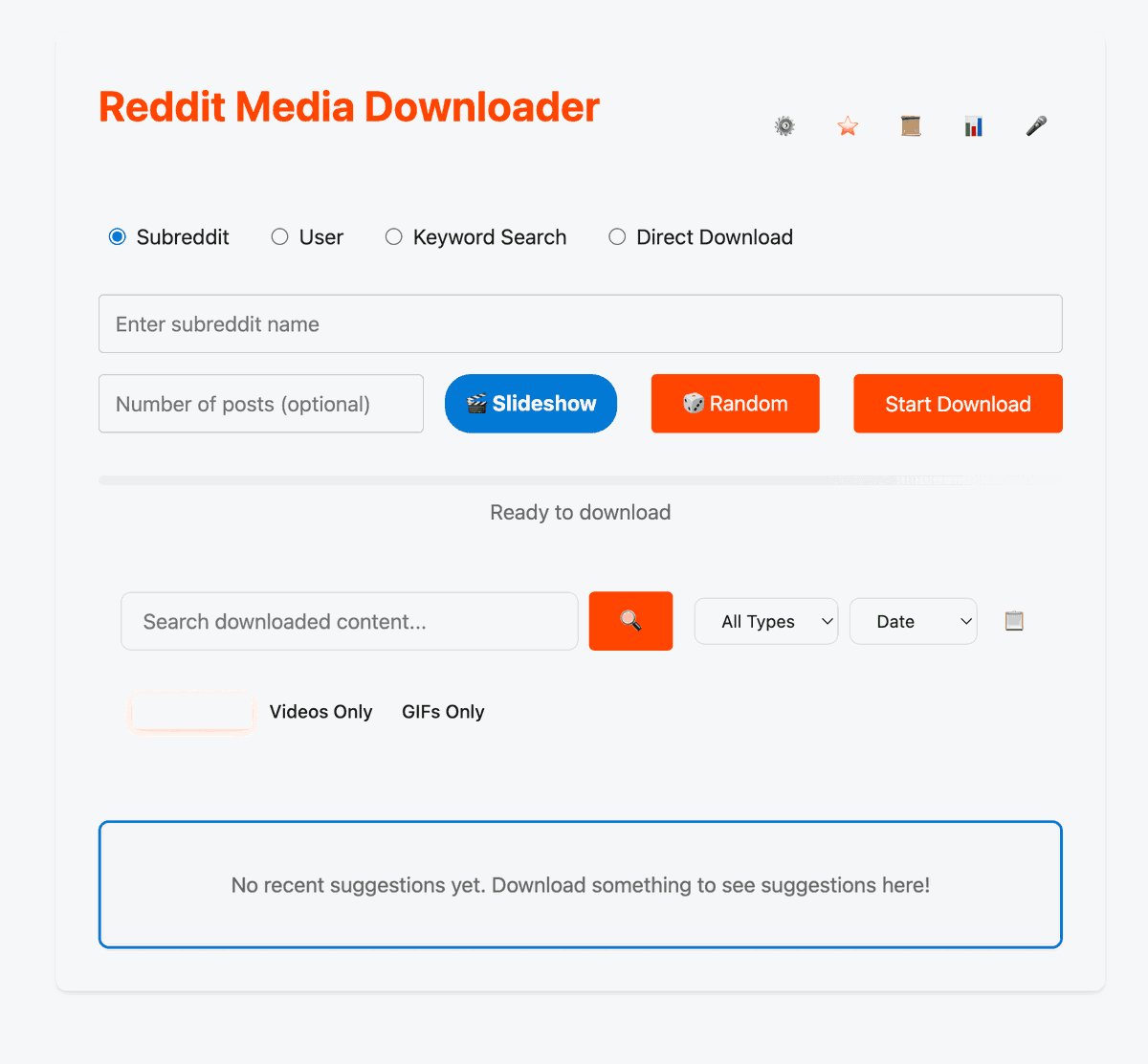 Reddly Media Downloader
