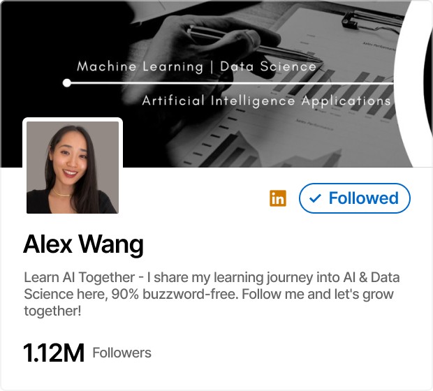 Alex Wang LinkedIn Post