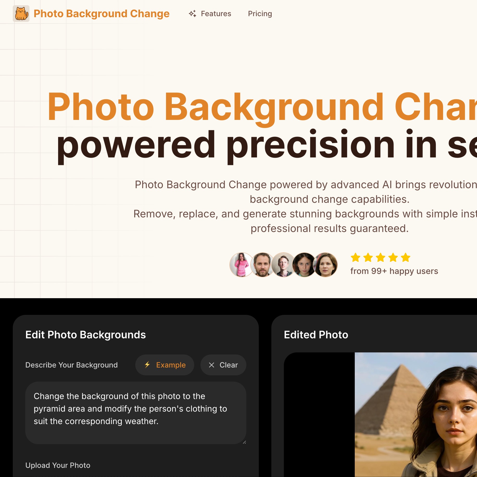 Photo Background Change