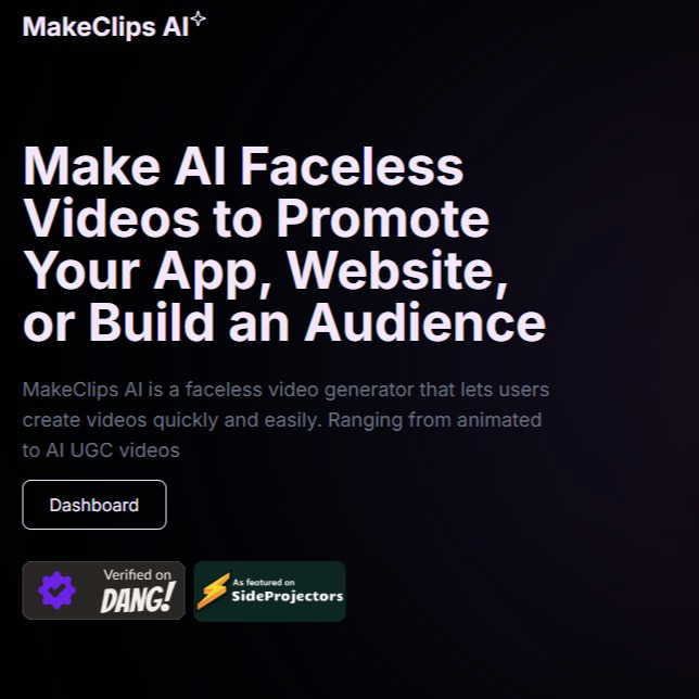 MakeClips AI - Make AI UGC Videos logo