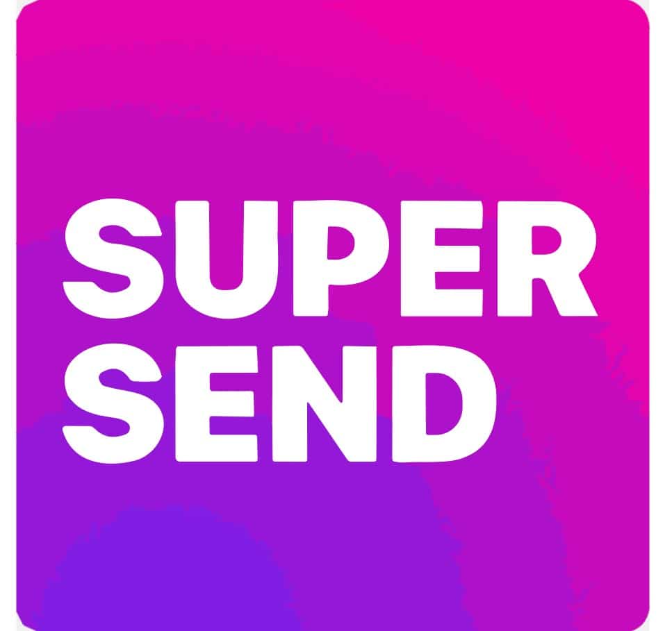 Super Send logo