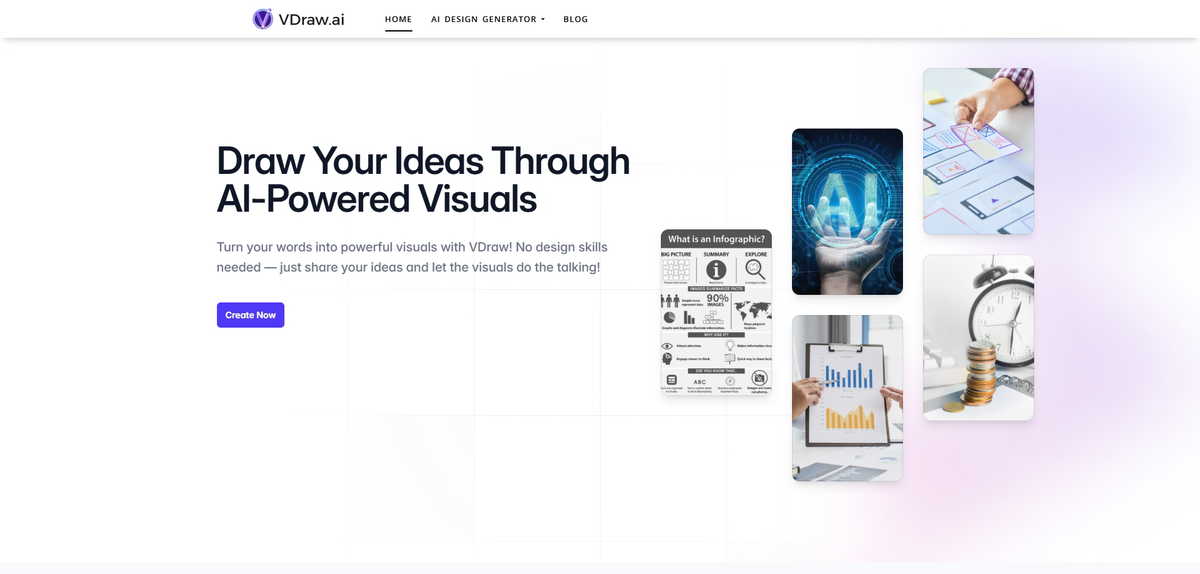 AI Infographic Generator - VDraw AI logo